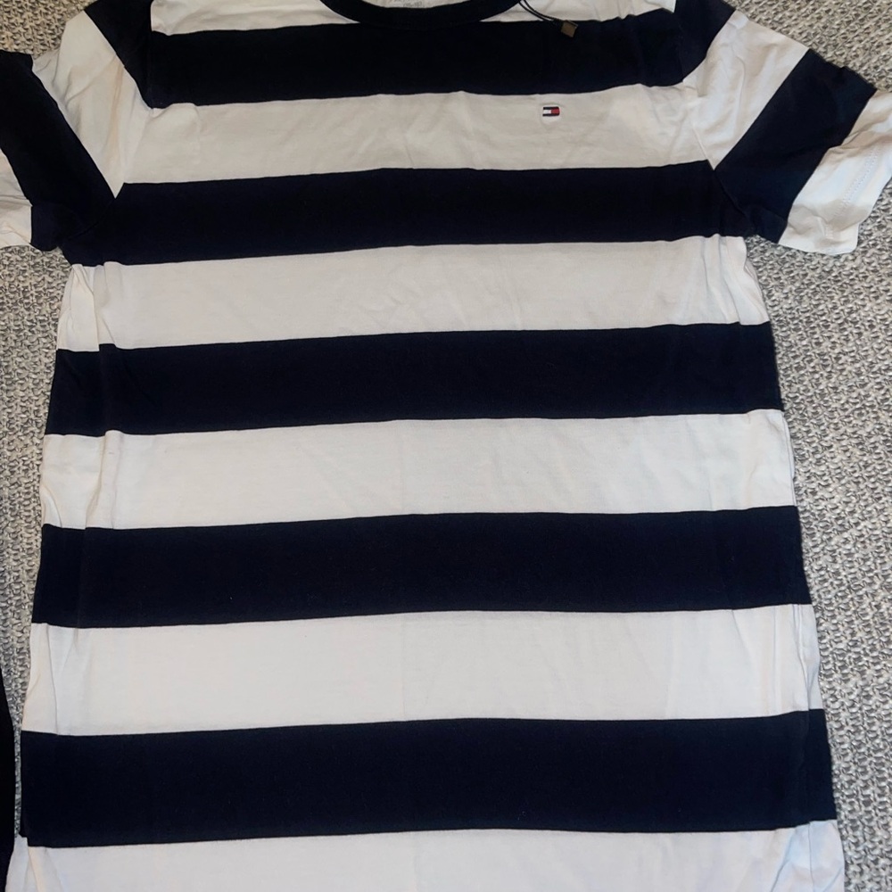 Striped Black and White T-Shirt
